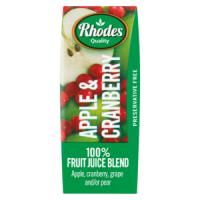 Rhodes Apple & Cranberry 200ml x 24